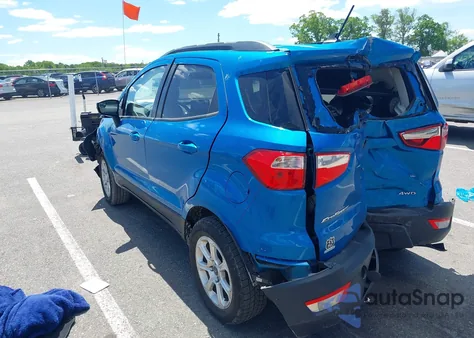 2020 Ford Ecosport Se из США, поврежденный, VIN MAJ6S3GL5LC336693
